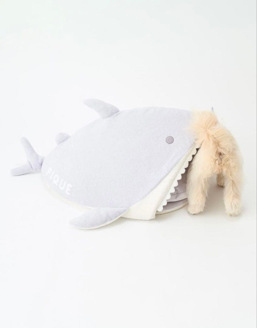 ジェラートピケ キャットアンドドッグ　CAT&DOG スムーズィーシャークハウス