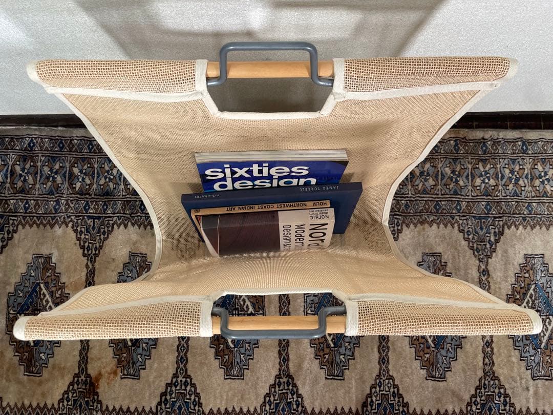 WOODNOTES マガジンラック 北欧 フィンランド ペーパーコード オーク材