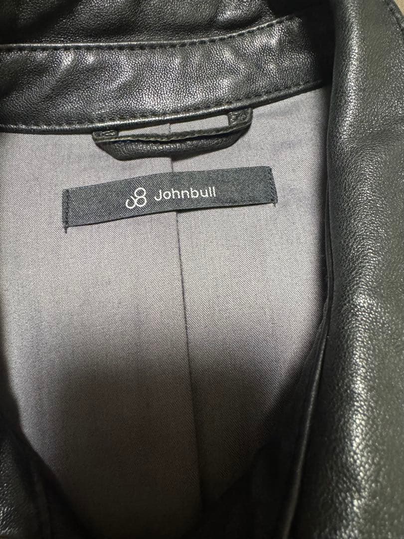 ジョンブル johnbull シングル ライダースジャケット 革ジャン