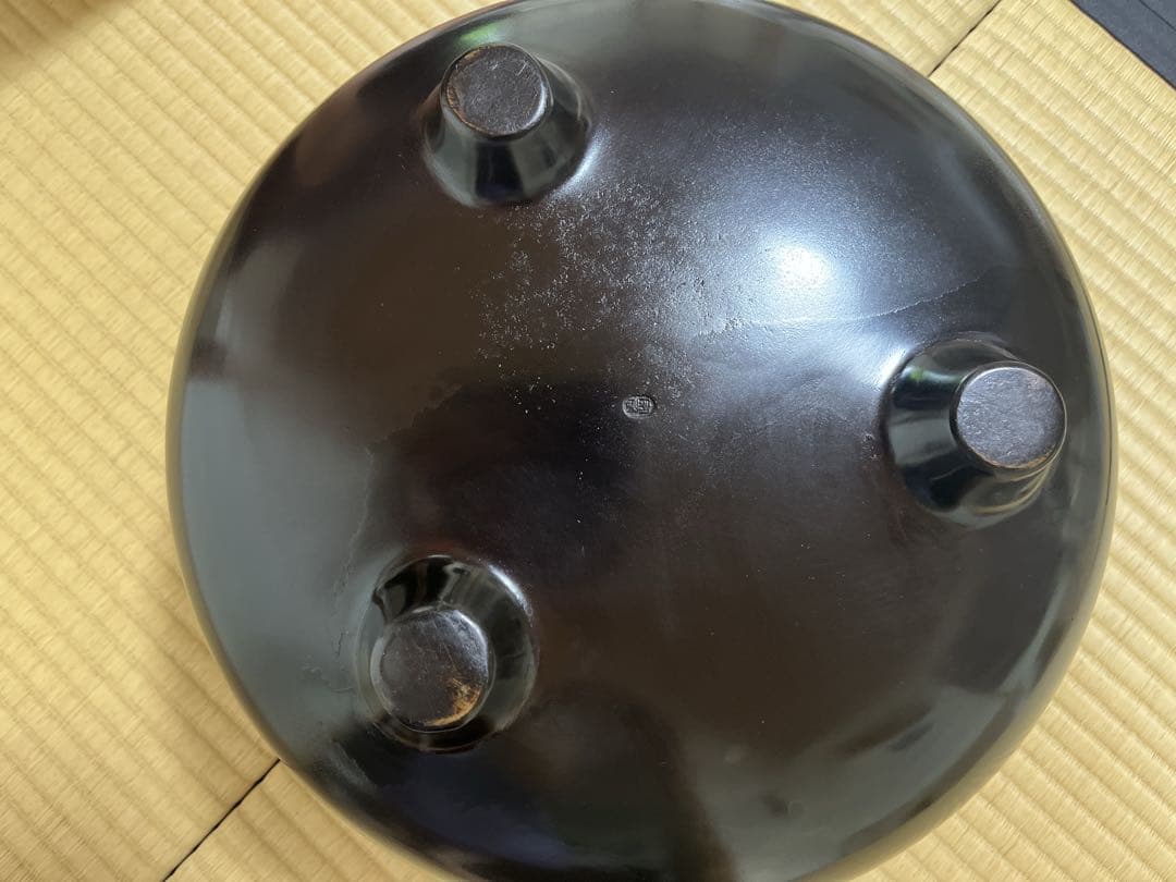 【極美品】【大幅値下げ！】大亀和尚書付あり　一ノ瀬宗辰作　焼き色仕上げ道安風炉