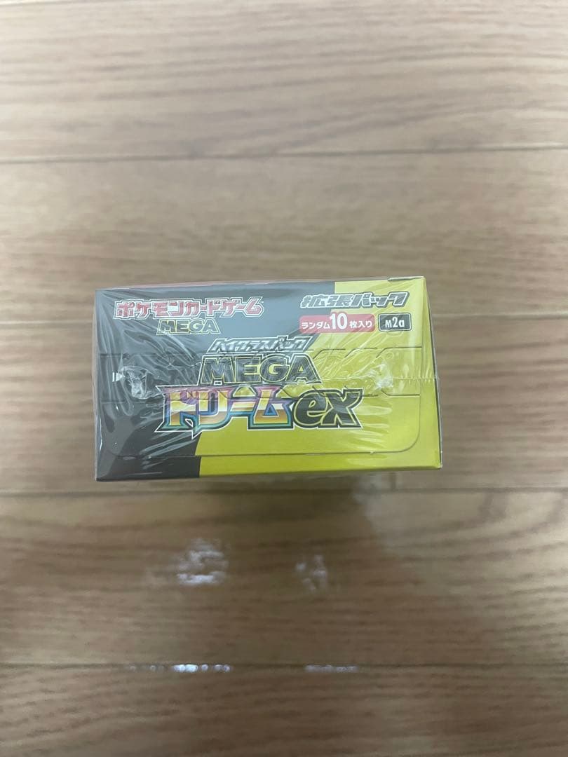 ポケモンカードゲーム MEGAドリームEX 1ボックス　シュリンク付き