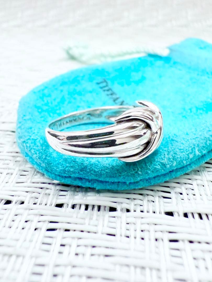 ティファニー　シグネチャー　指輪　リング　10.5号　研磨仕上げ済み美品　925