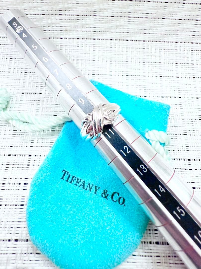 ティファニー　シグネチャー　指輪　リング　10.5号　研磨仕上げ済み美品　925