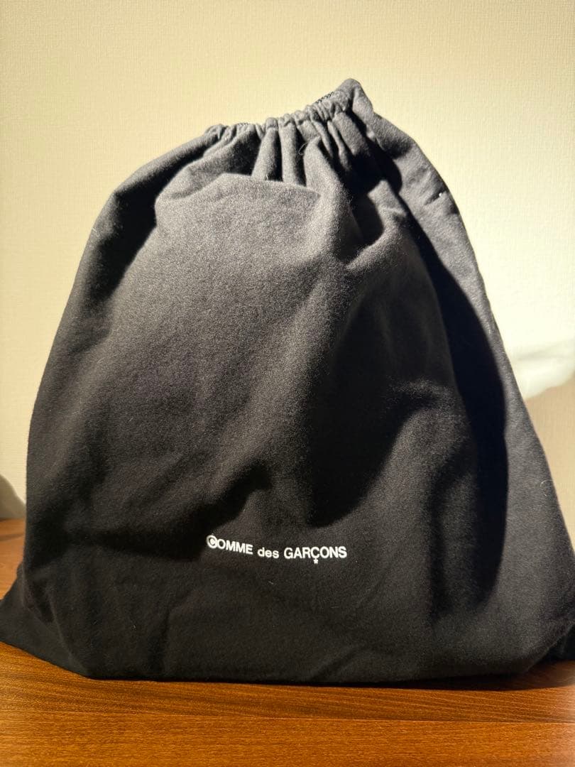 【セール】コムデギャルソン　台形バッグ　ステアバッグ　ブラック　サイズ3