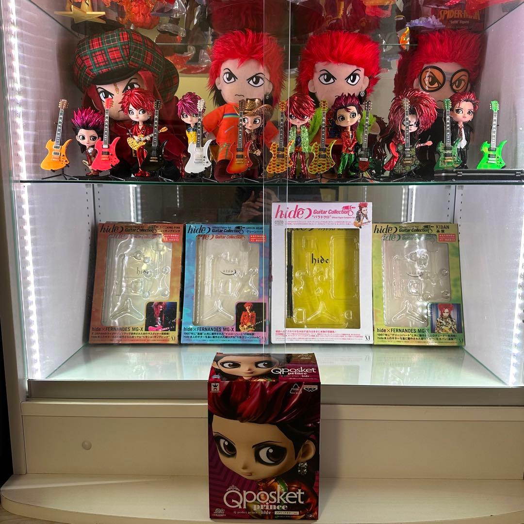 hide ギターコレクション Qposket ぬいぐるみ まとめ売り