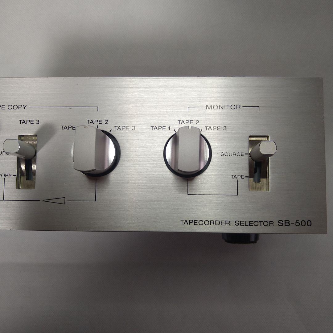 SONY SB-500 カセットデッキセレクター　動作確認品