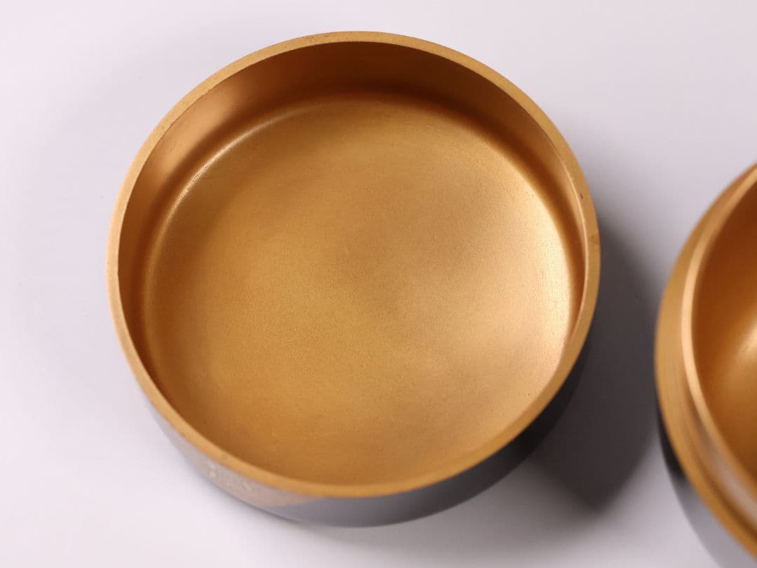 MA741 茶道具 輪島塗 一后一兆 立田川 大棗 金蒔絵 螺鈿 扇面 紅葉