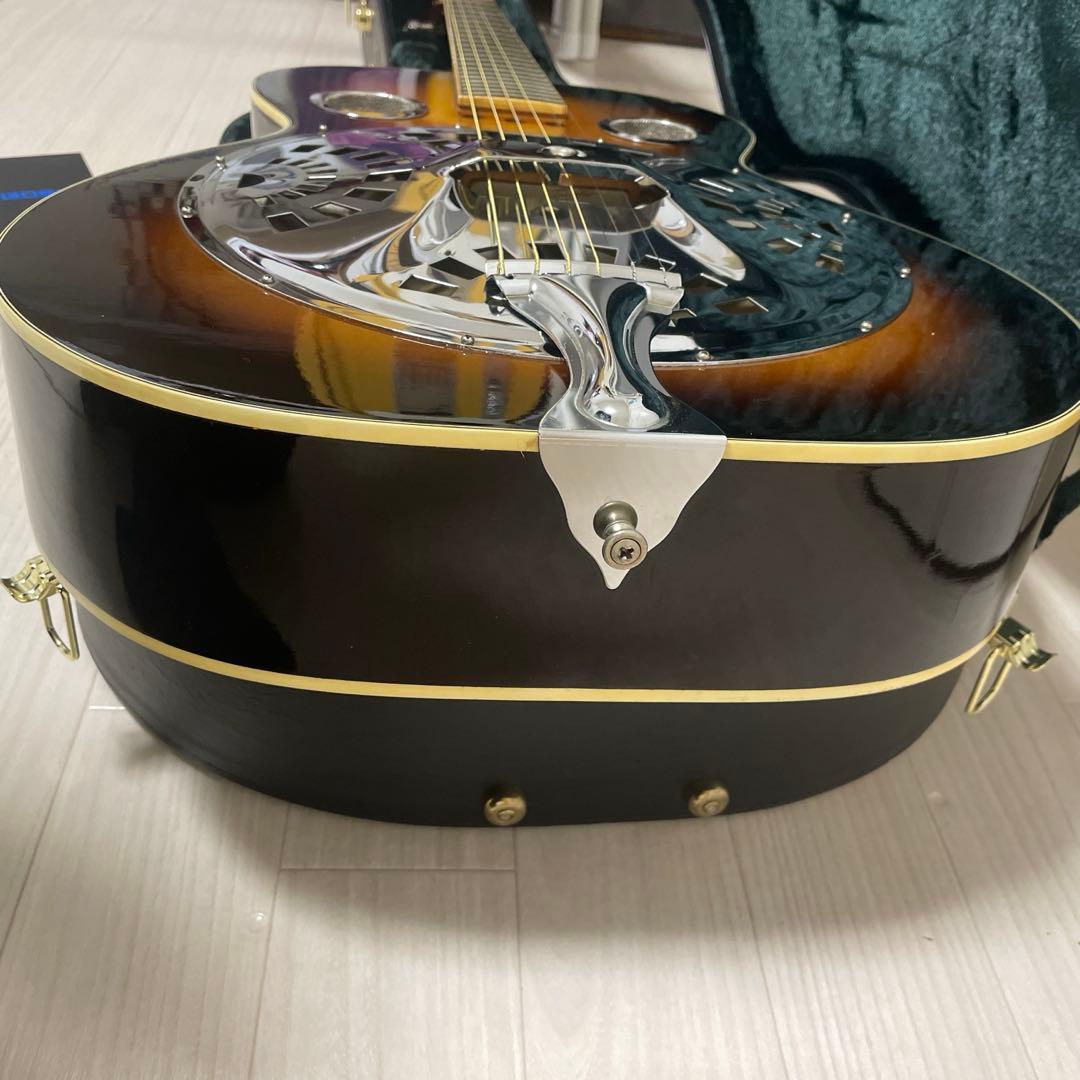 極美品　regal リゾネーターギター サンバースト ハードケース付き