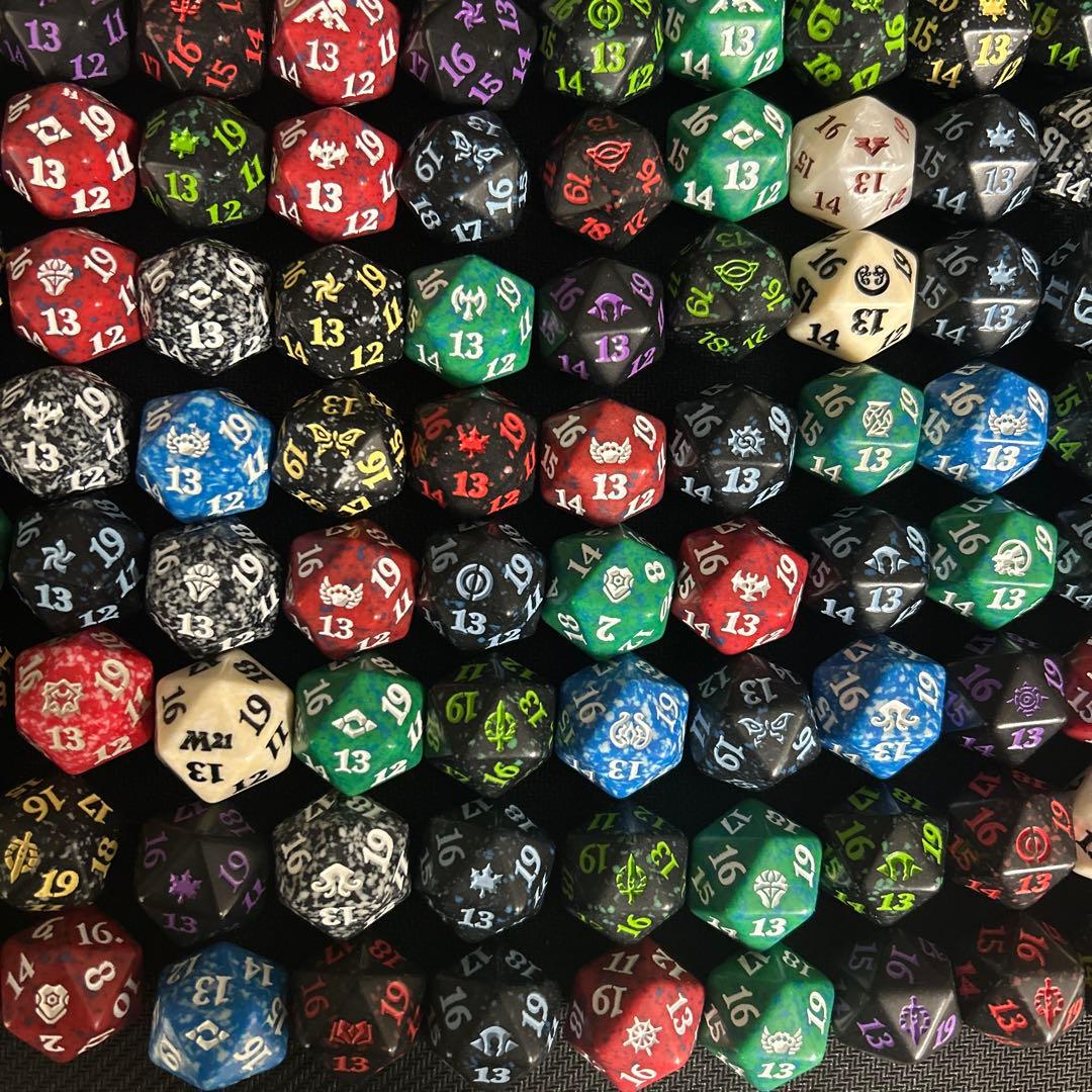 20面スピンダイスライフカウンター276個セット