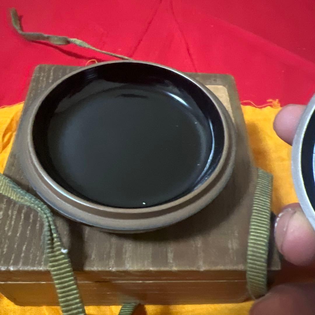 茶道具　明治時代古美術　鳳凰高蒔絵香合　時代箱