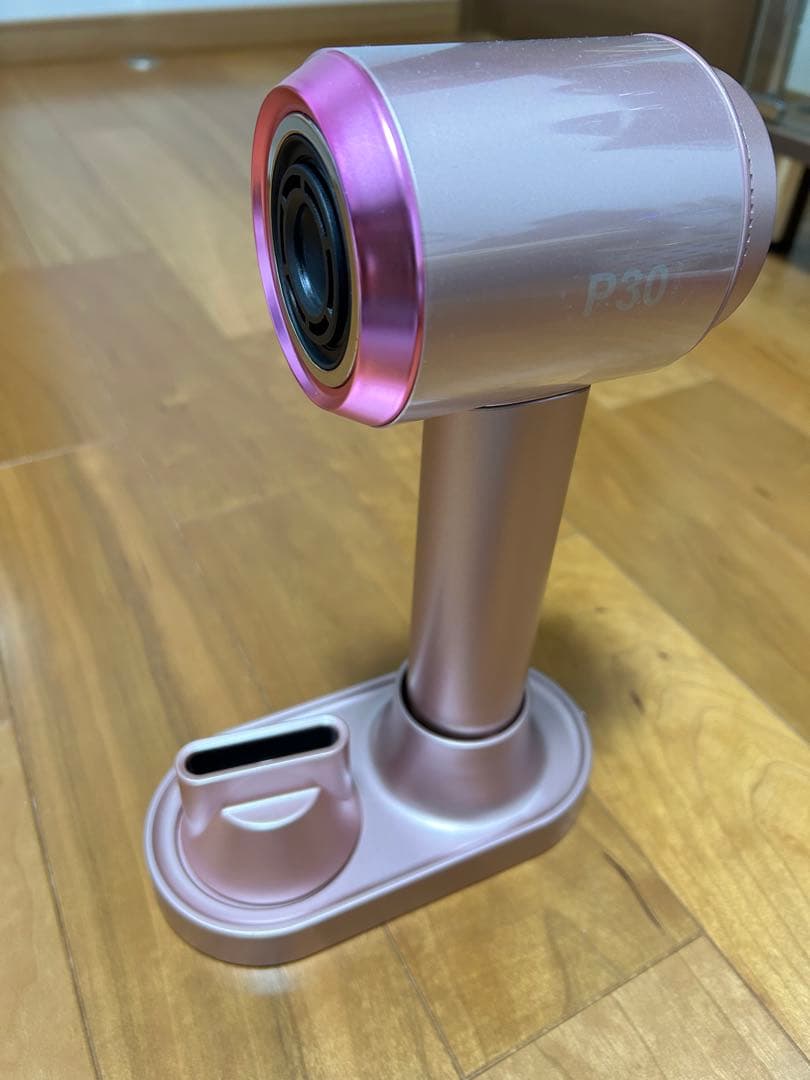 ヘアドライヤー ワイヤレス　ピンク