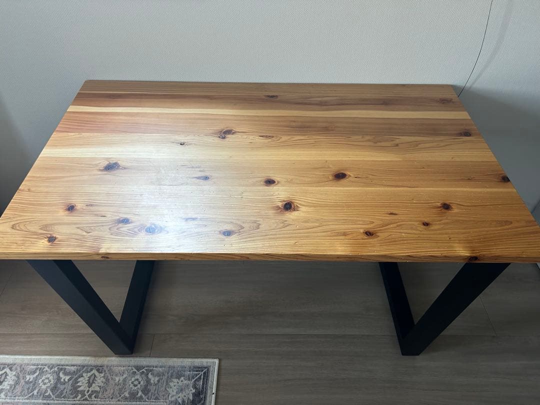 【美品】かなでもの　kanademono ダイニングテーブル　天然杉