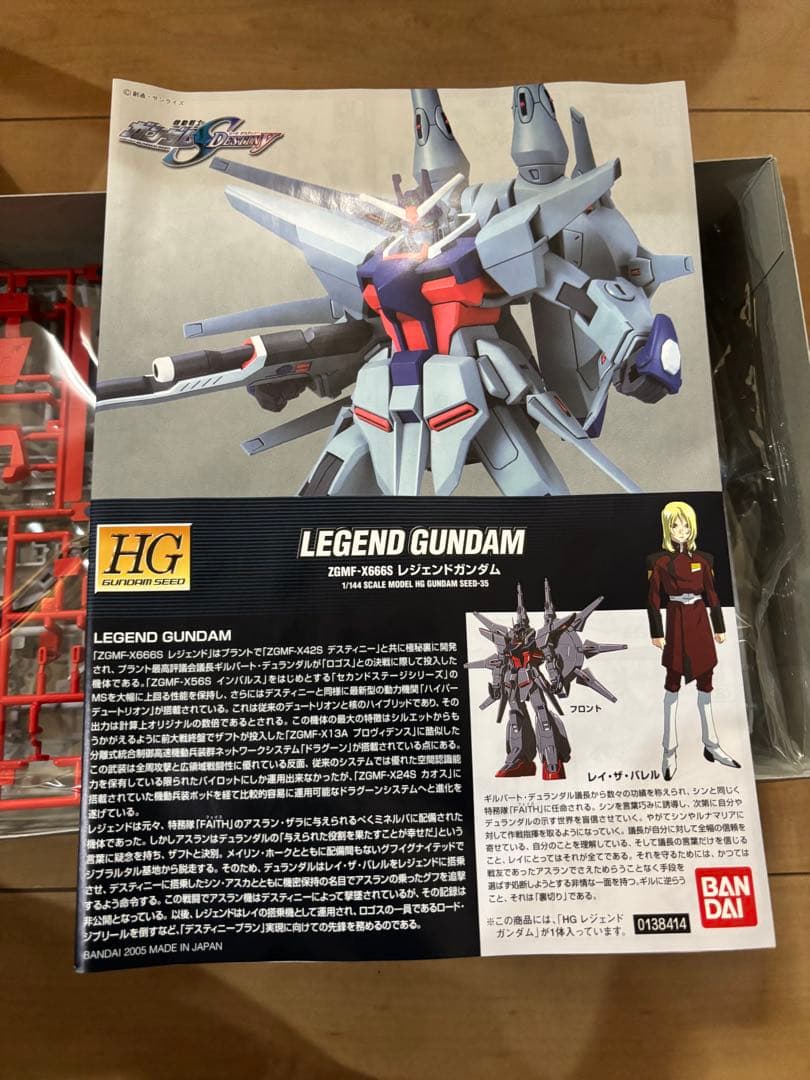 RGストライクフリーダム+ デスティニー チタニウム+拡張パーツ+レジェンド