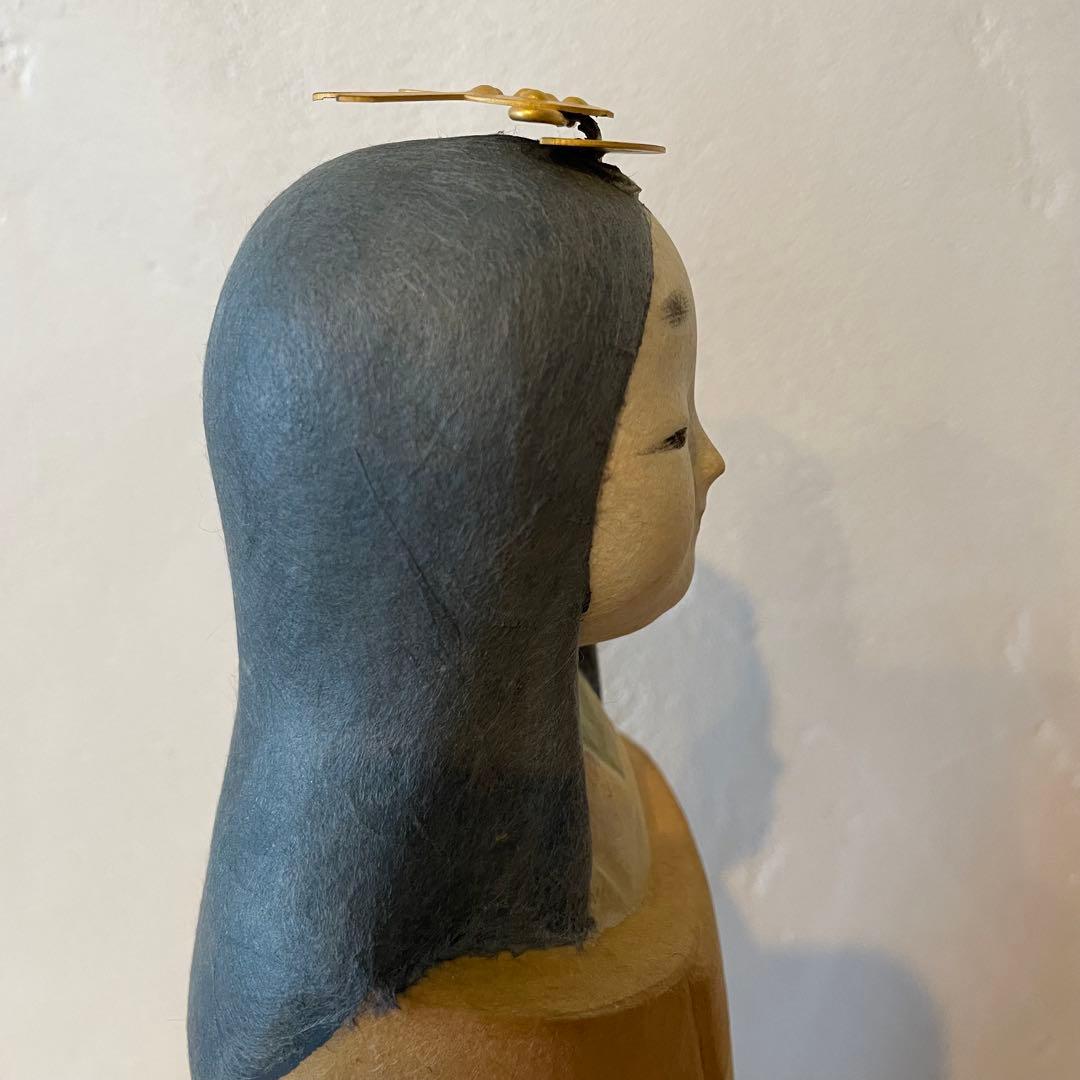 「希少」工芸作品　白鳳作　立雛　雛人形　室礼