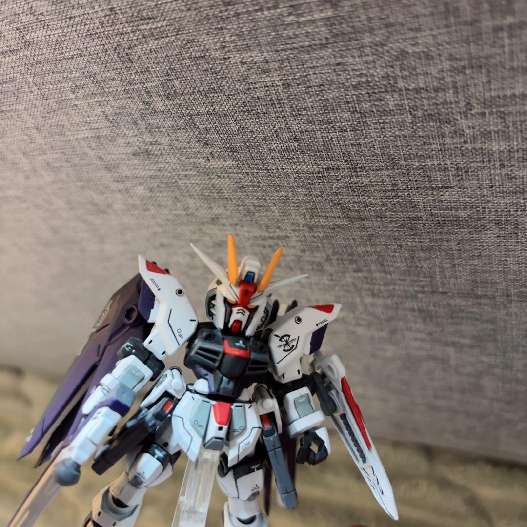 モビルスーツアンサンブルEX フリーダムガンダム 全塗装品 改造