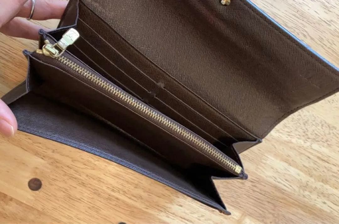 Louis Vuitton ダミエパターン レザー