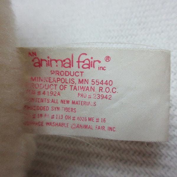 Farby好き　4体セット 80s チャブルス ヴィンテージぬいぐるみファービー