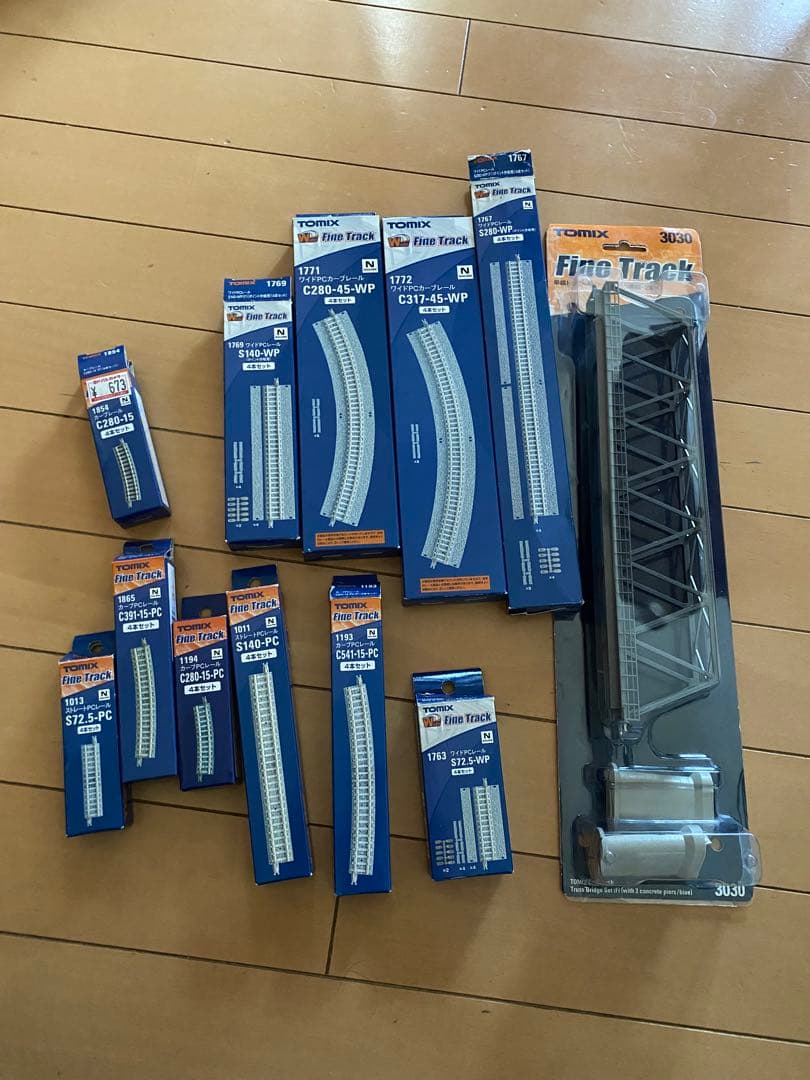 TOMIX Nゲージ レールセットとストラクチャー一式