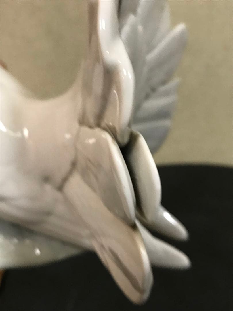 リヤドロ　鳩　ヴィンテージ 平和の象徴　白い鳩　希少　絶版