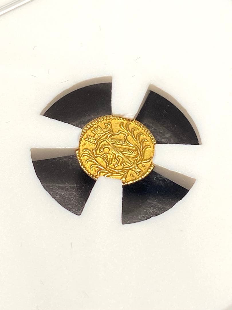 ドイツ ニュルンベルク1/8ラムダカット金貨NGC MS62