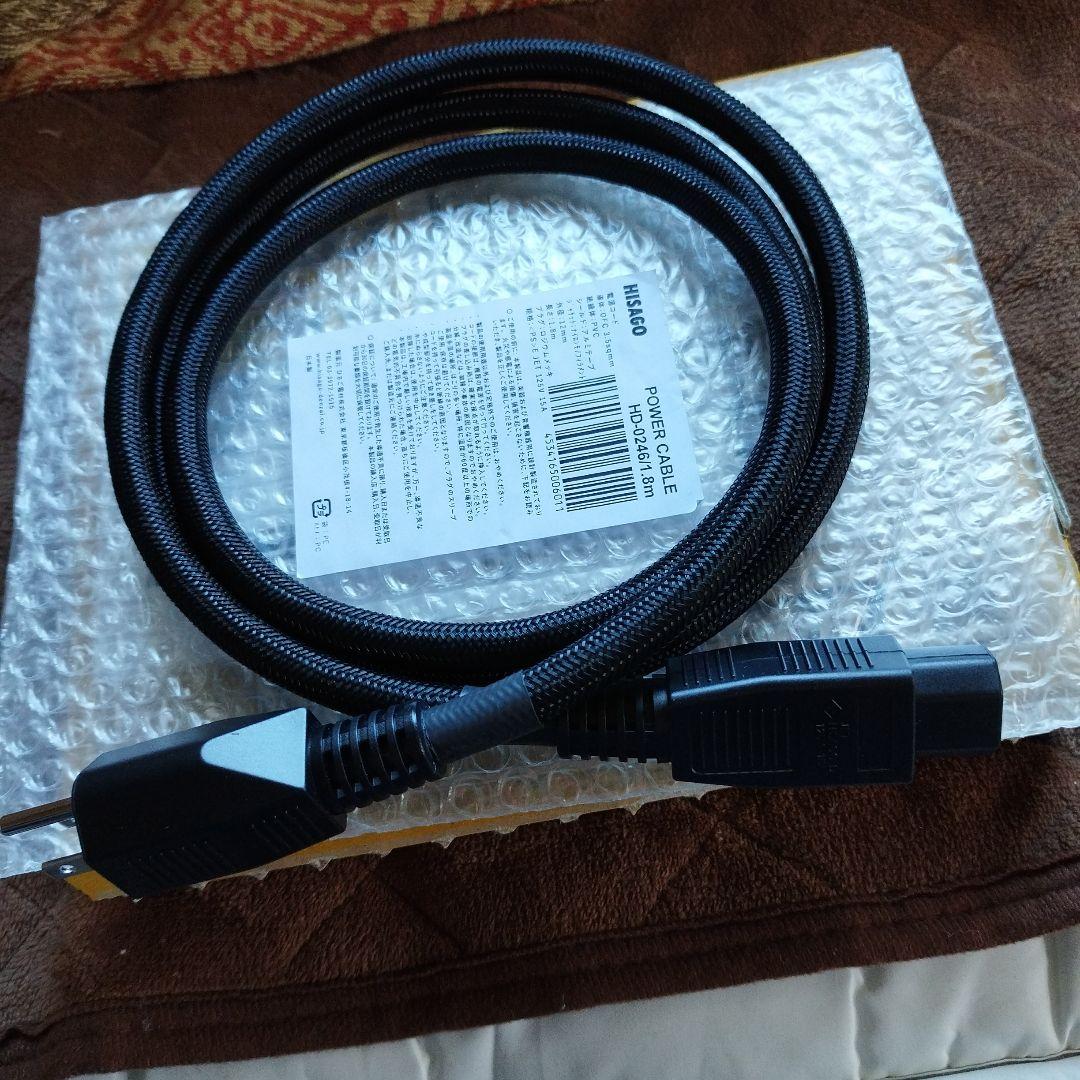 HISAGO HD-0246/1.8ｍ電源ケーブル