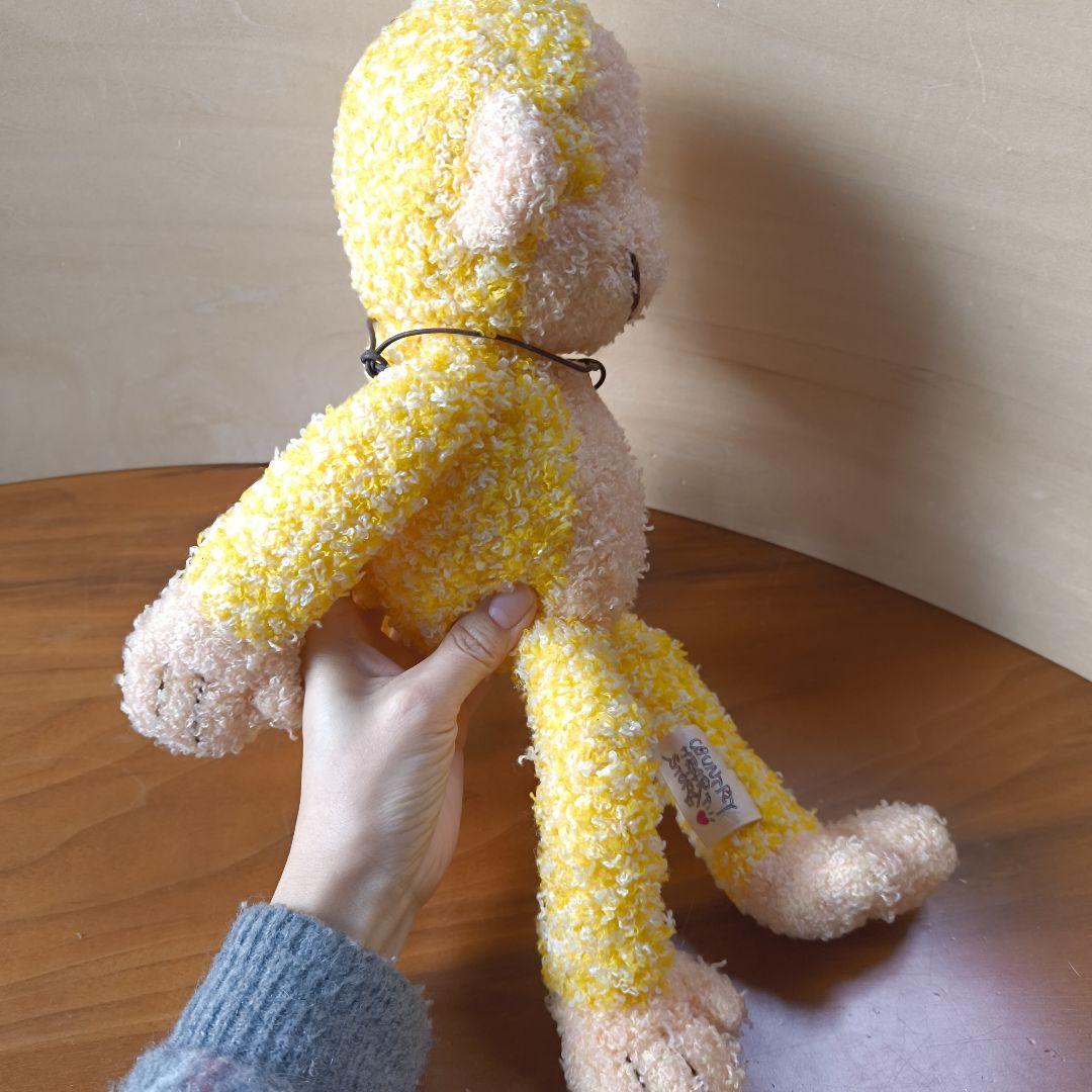 チキータ　猿　サル　ナカジマ　スパイスミックス　ぬいぐるみ　レア　黄色