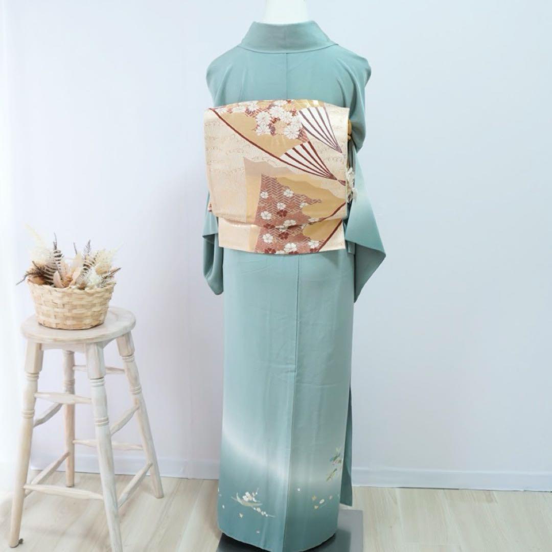 訪問着 フルセットa371B 七五三　入学式　お宮参り　結婚式　落款