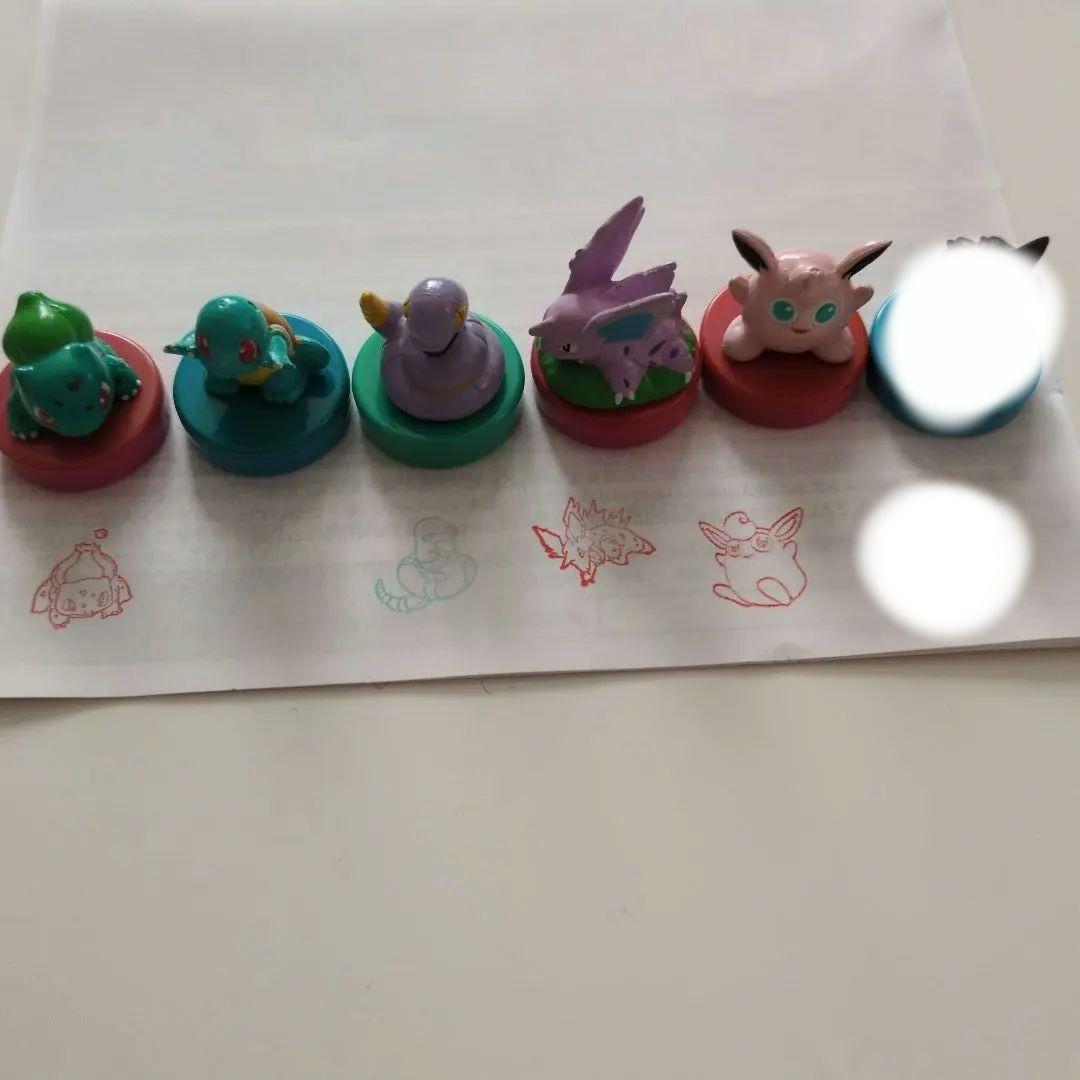 ポケットモンスター　キャラクタースタンプ　19体セット