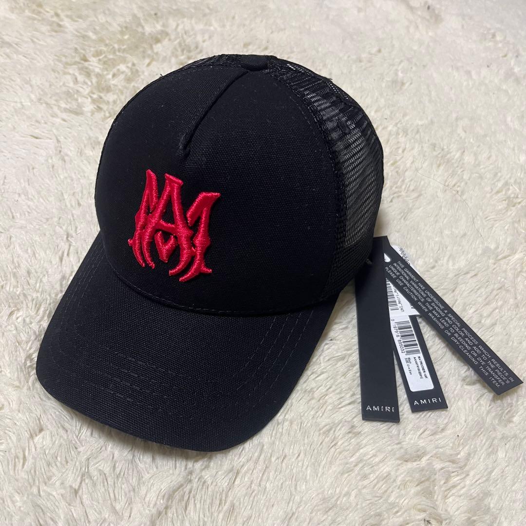 新品未使用 AMIRI メッシュ キャップ 確実正規品