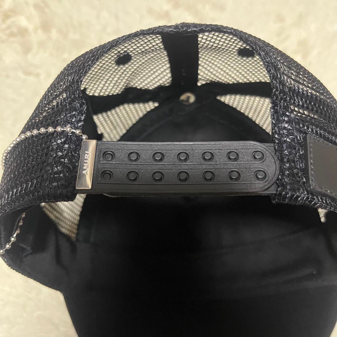 新品未使用 AMIRI メッシュ キャップ 確実正規品
