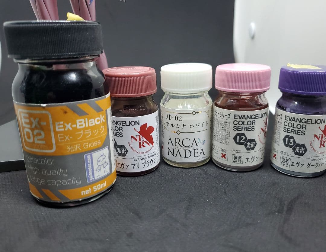 塗装完成品　PLAMAX ヱヴァンゲリヲン　真希波マリイラストリアス