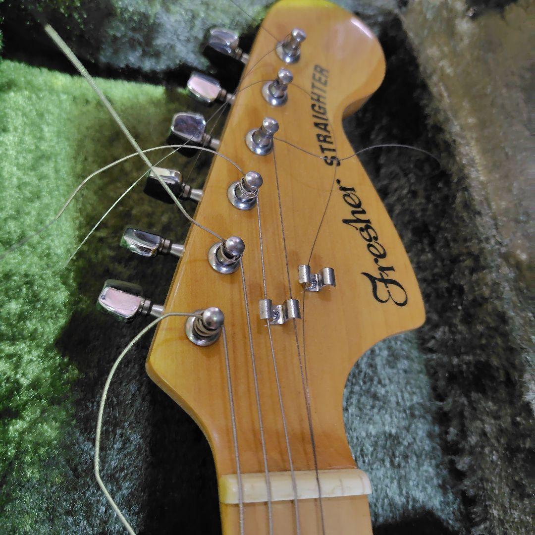 エレキギター ブラック アルダー製　古い物ですタイムセール中