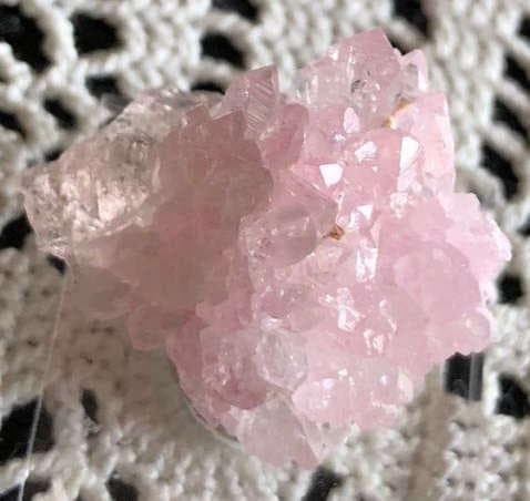 天然石　ローズクォーツ　結晶