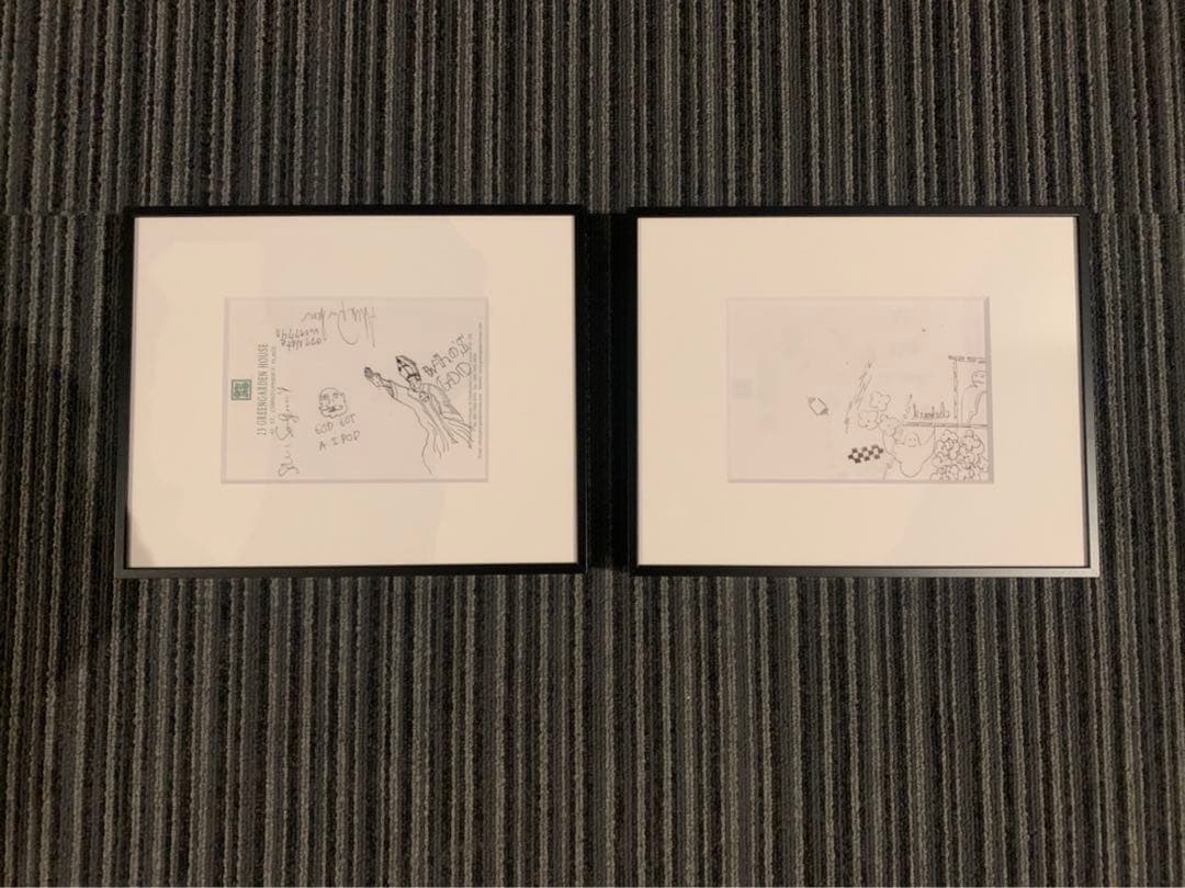 一点物 mark gonzales gonz 直筆原画 supreme シール付