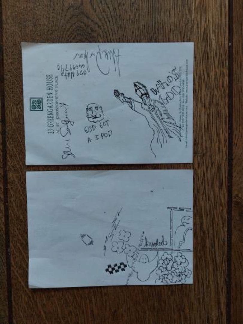 一点物 mark gonzales gonz 直筆原画 supreme シール付