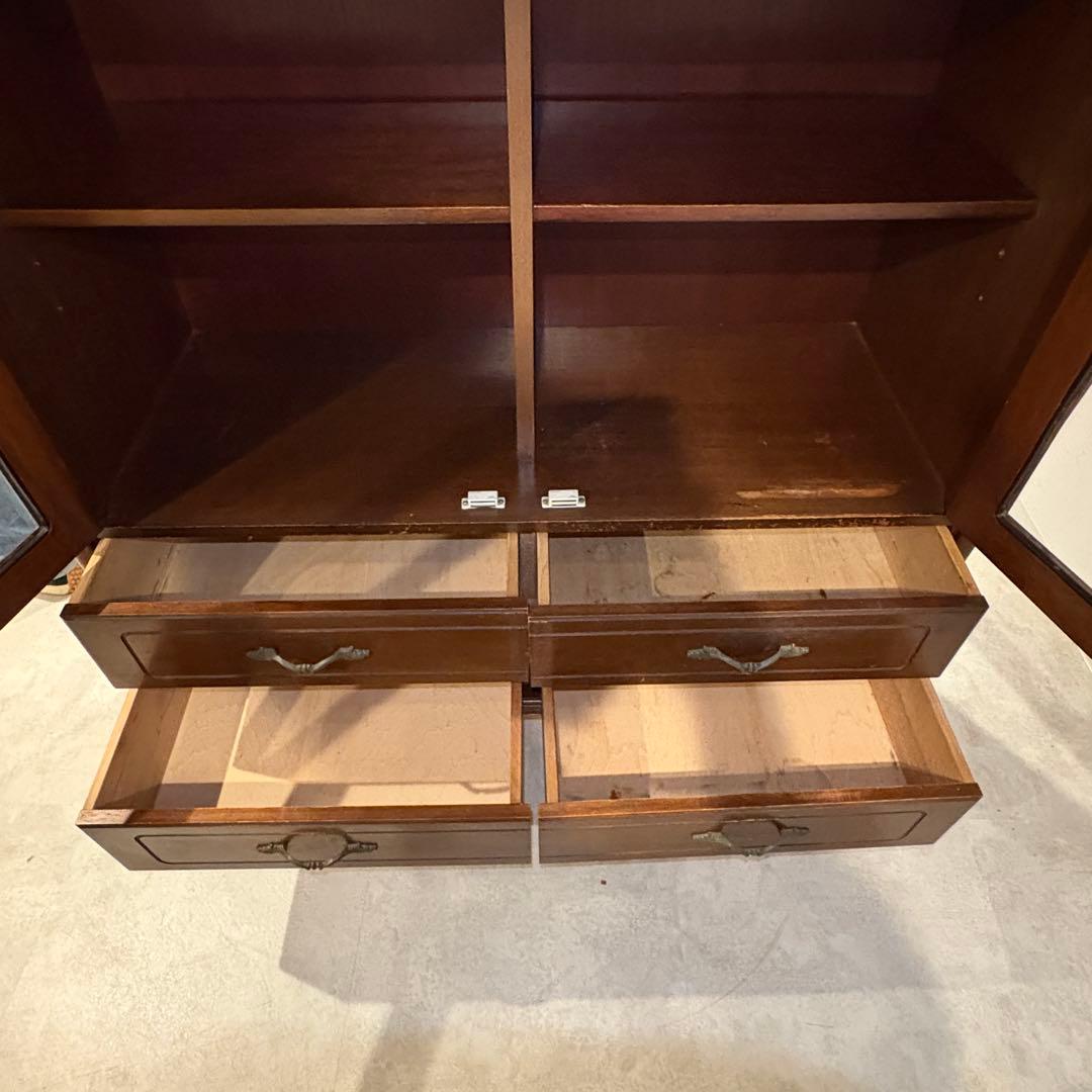 maruni マルニ 木製キャビネット 食器 整理棚 収納棚 木製家具