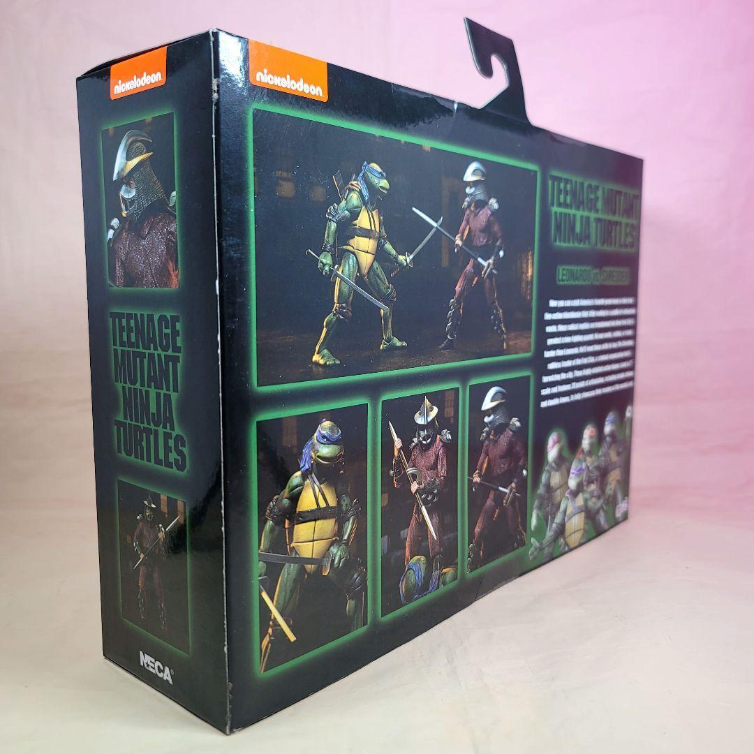 【NECA】新品 正規品 TMNT タートルズ シュレッダー vs レオナルド