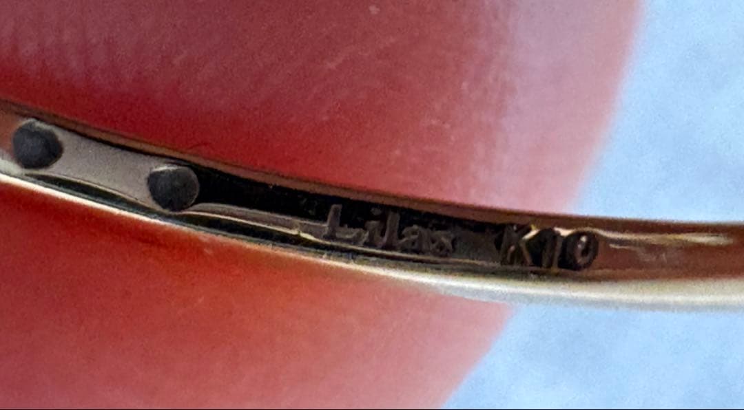 Lilas ダイヤハーフエタニティーリング K10 13号