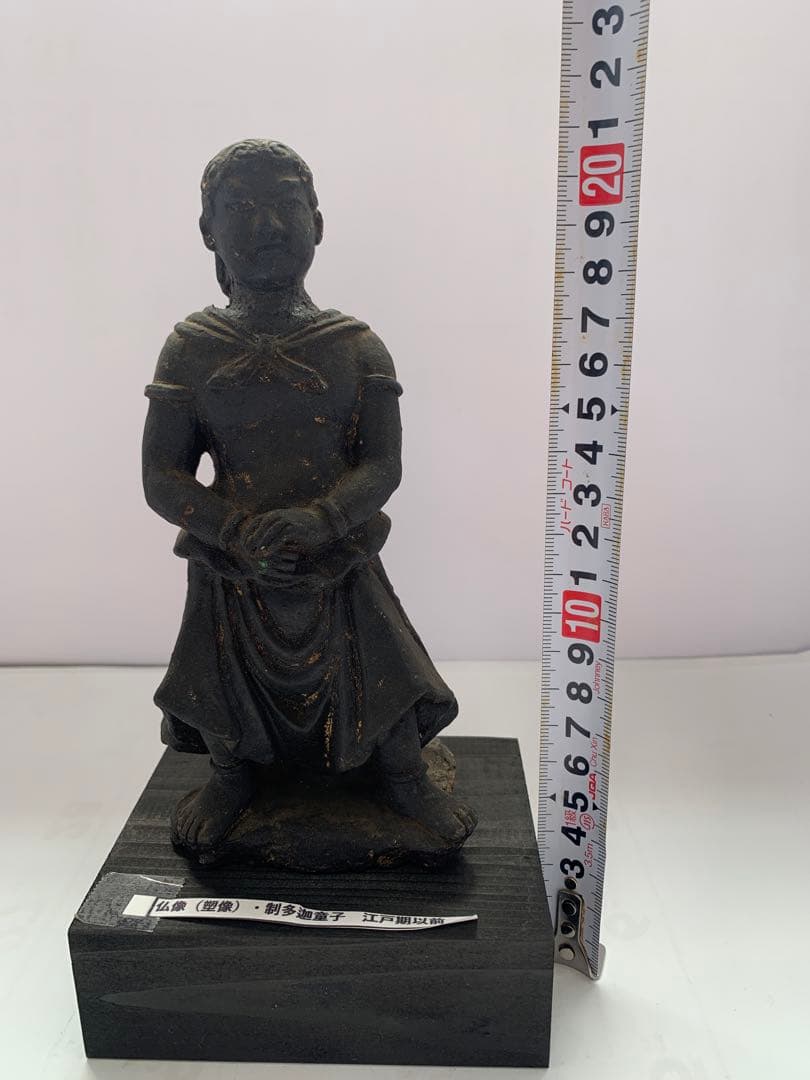 仏像　制多伽童子　江戸期以前　送料込み
