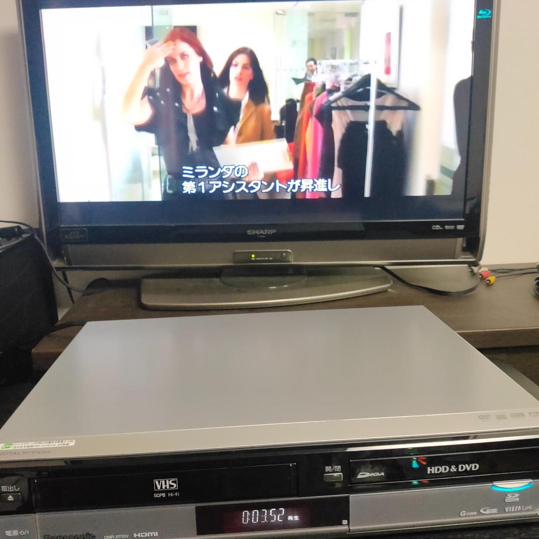 パナソニック　DMR-XP20V　HDD内蔵VHS一体型DVDレコーダー　訳あり