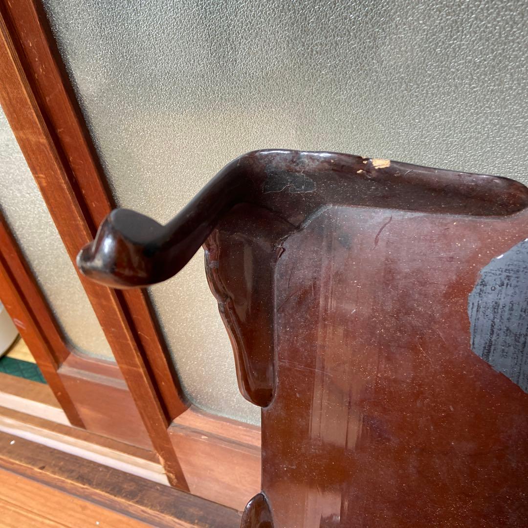 大名道具 金蒔絵花の図四ッ足盆三客 江戸時代