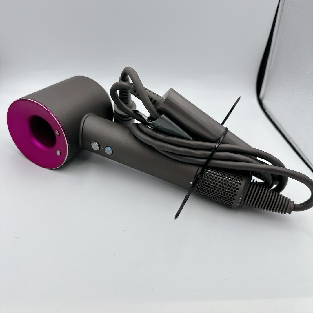 【良品】ダイソンドライヤー Dyson HD08 大風量 レッド スタンド付き