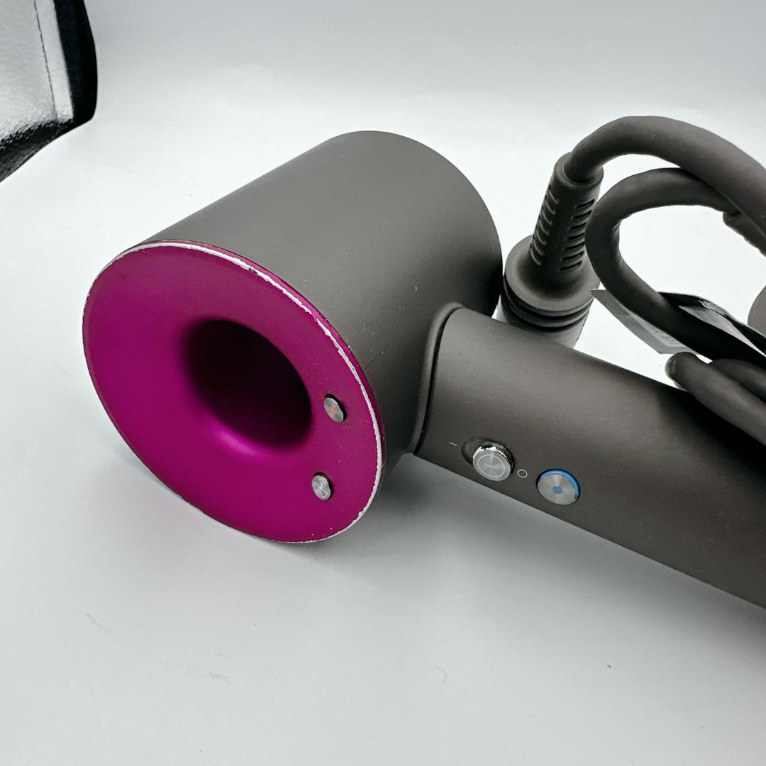 【良品】ダイソンドライヤー Dyson HD08 大風量 レッド スタンド付き