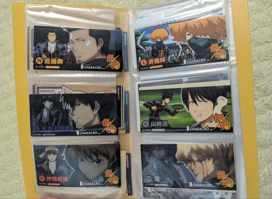 Ｃ　銀魂　キャラクロ　入場　ステッカー