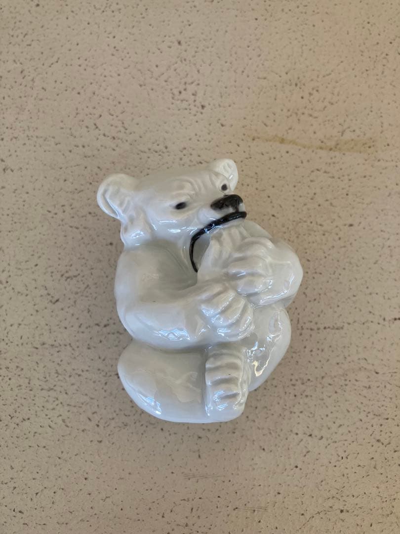 熊　陶器人形　ロイヤルコペンハーゲン