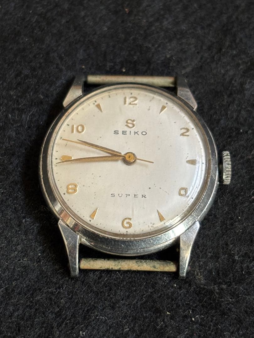 セイコー　seiko Sマーク　二種　稼働品