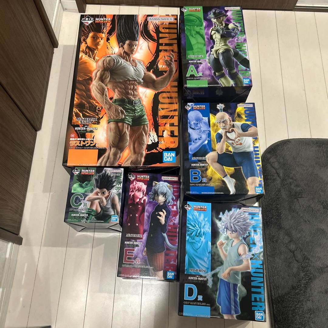 HUNTER x HUNTER アクションフィギュア 6体セット　一番くじ