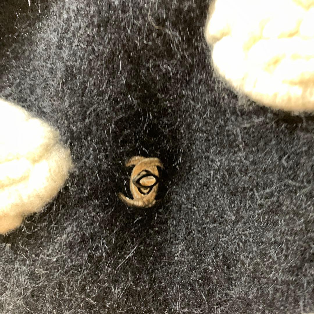 CHANEL カメリア　マフラー