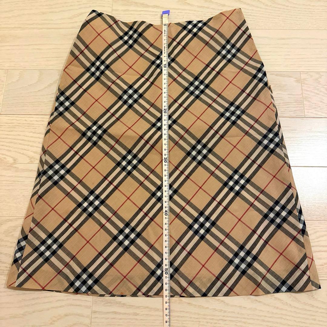美品 Burberry バーバリー スカート 36 Sサイズ ベージュ