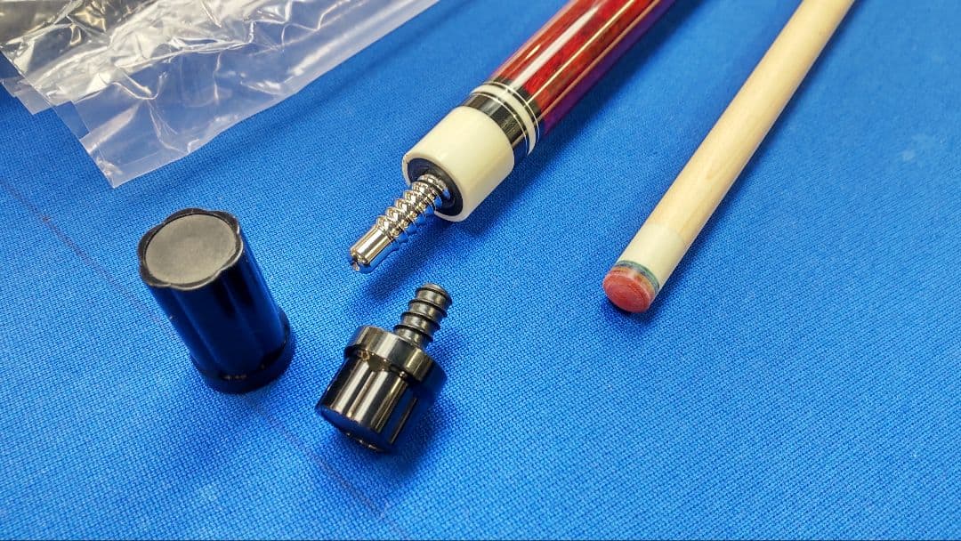 新品　ビリヤード　キュー　桜　インレイ　ラジアルジョイント （別色グレーあり）